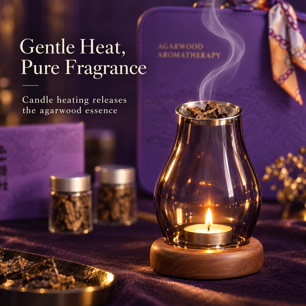 Purple East Agarwood Gift Box