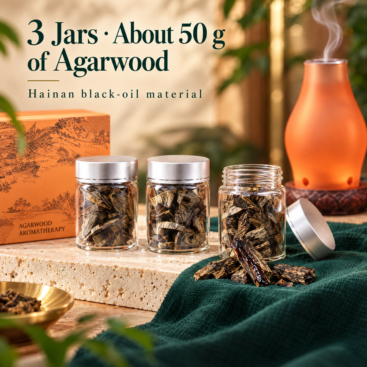 Hermès Orange Agarwood Gift Box