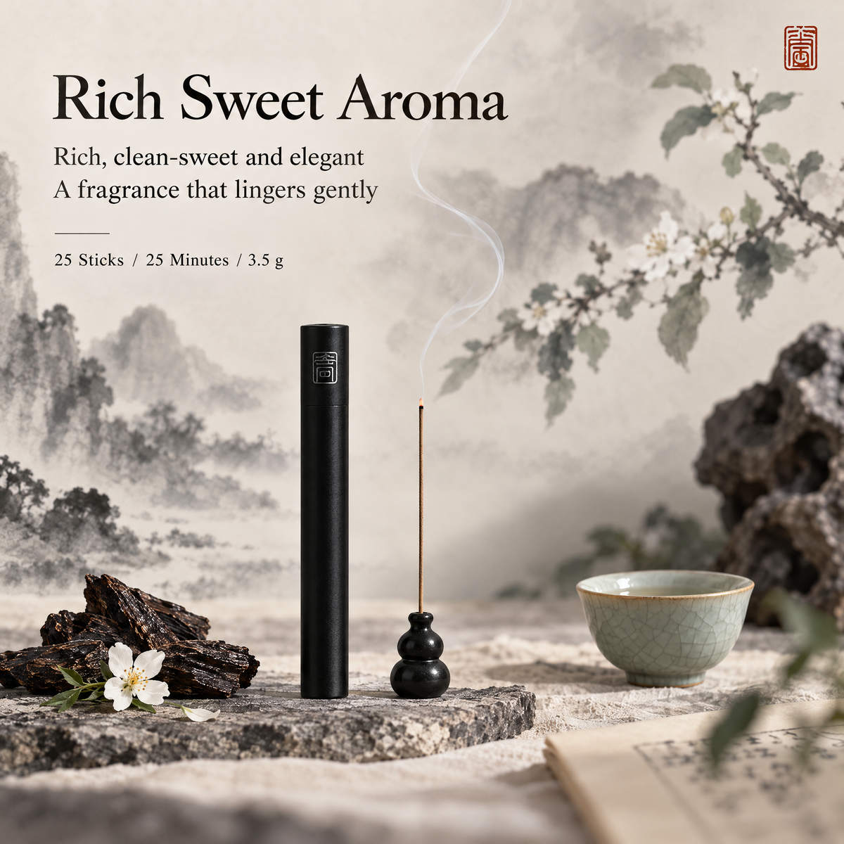 Qiongzhi · Diancang (Collection) — 3.5g Short Incense