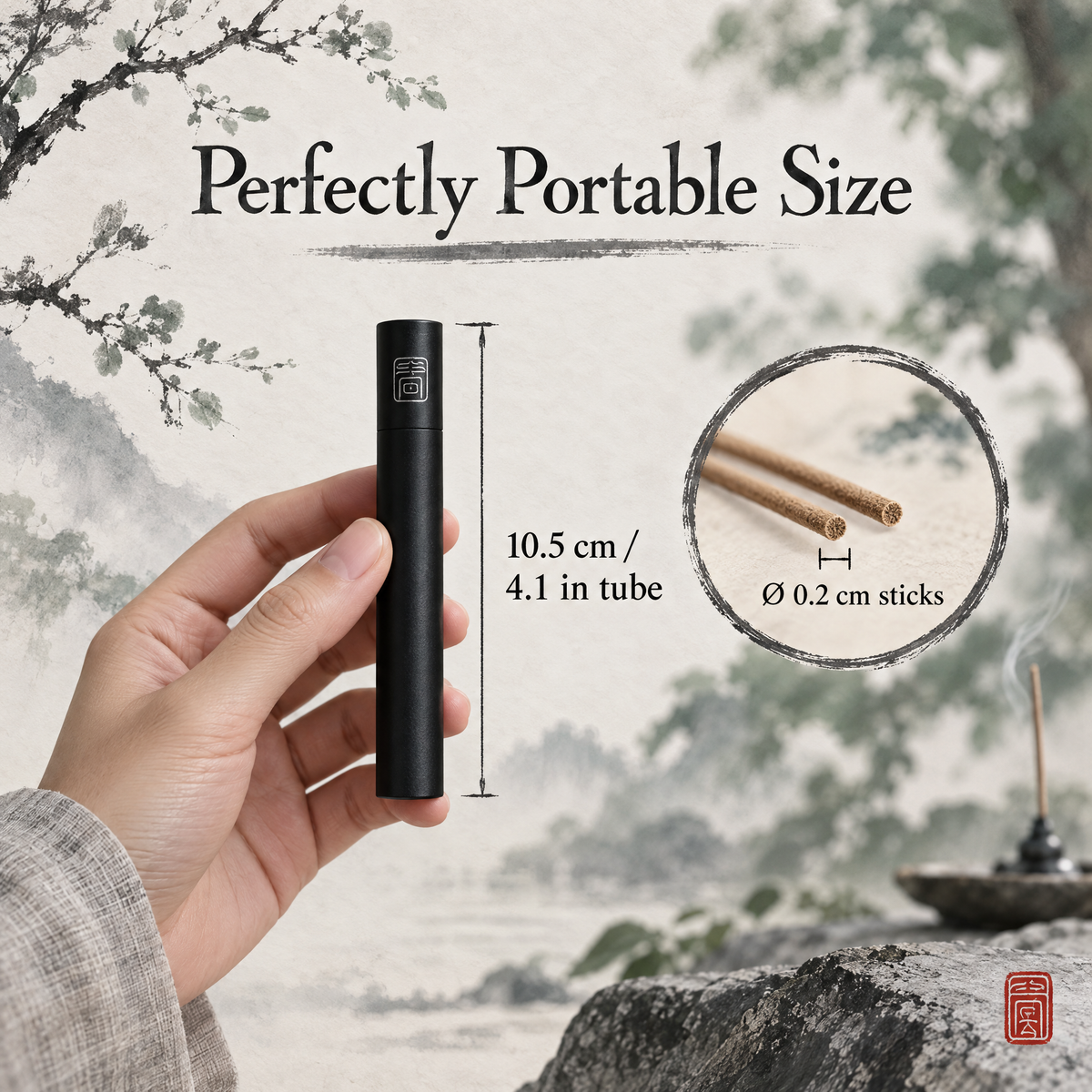 Qiongzhi · Diancang (Collection) — 3.5g Short Incense