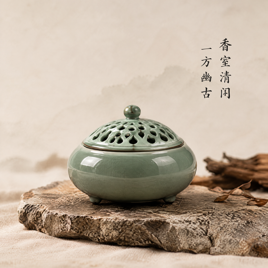 Incense Burner & Holder