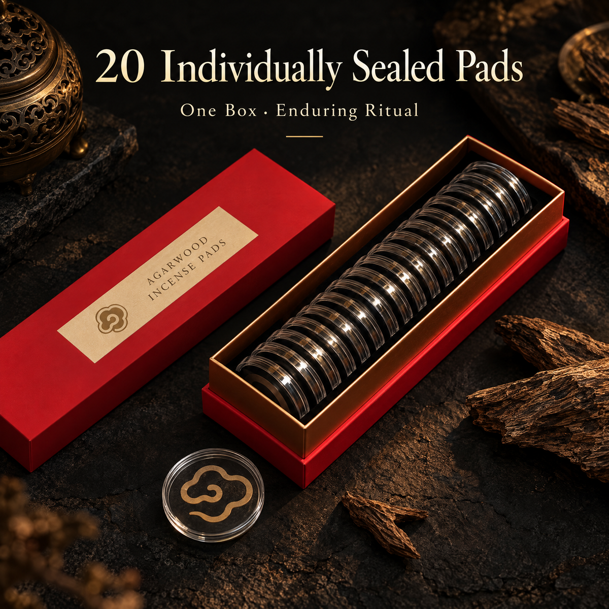 Hainan Xiangyun Incense Coils — 20 Coils