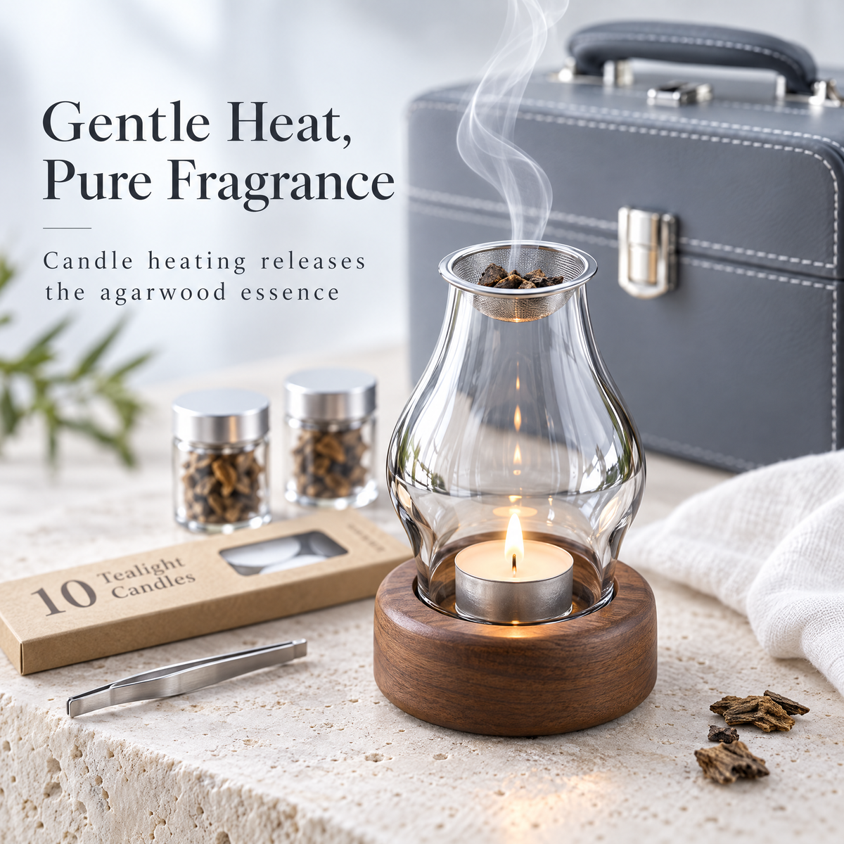 Business Incense Gift Box — Cool Grey