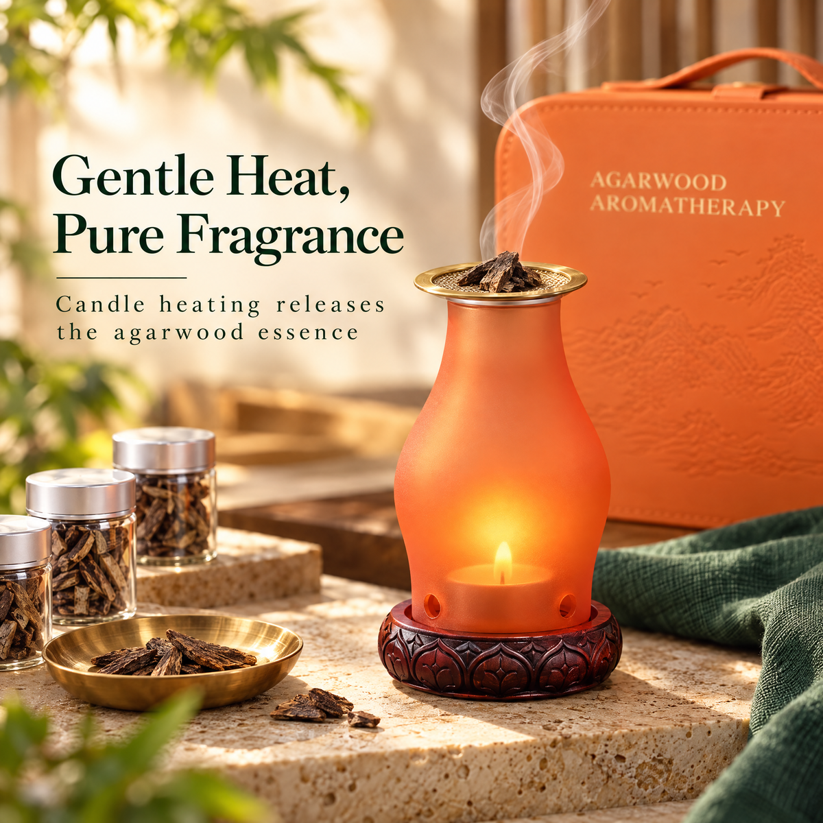 Hermès Orange Agarwood Gift Box