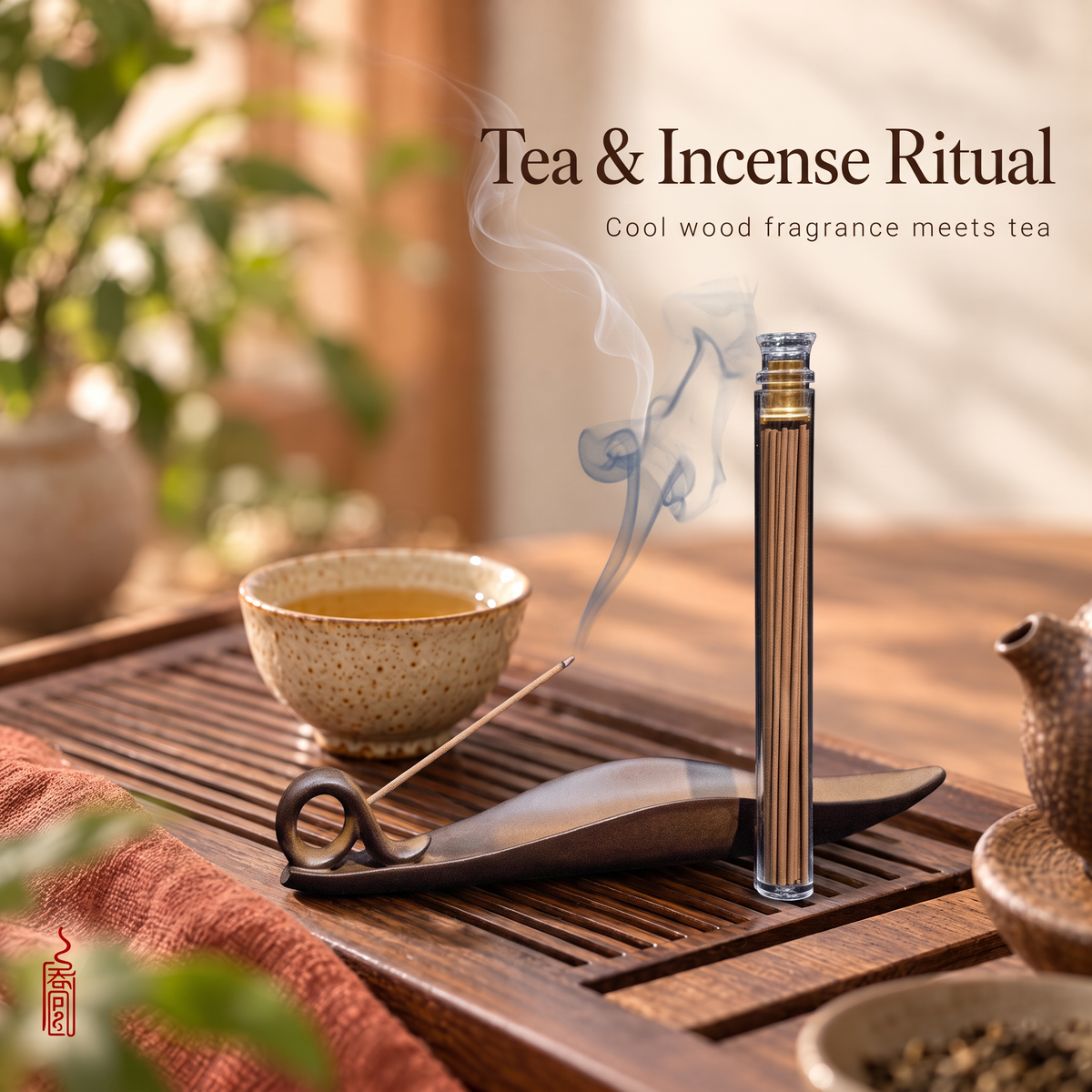 Qiongzhi · Benxiang (Original Fragrance) — 5g Short Incense