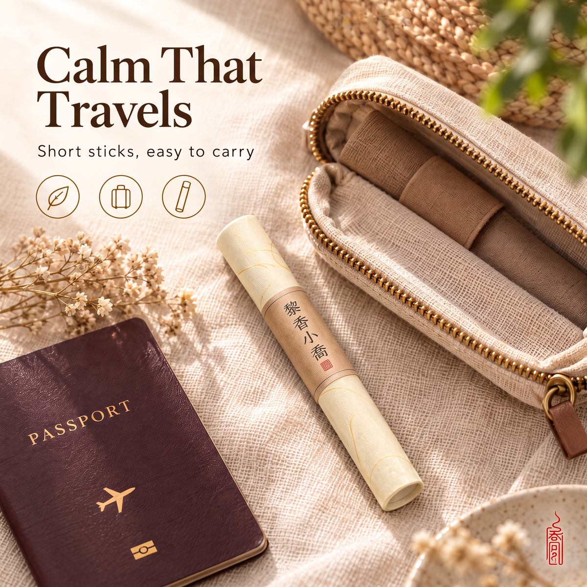Qiongzhi · Chuxiang (First Fragrance) — 5g Short Incense