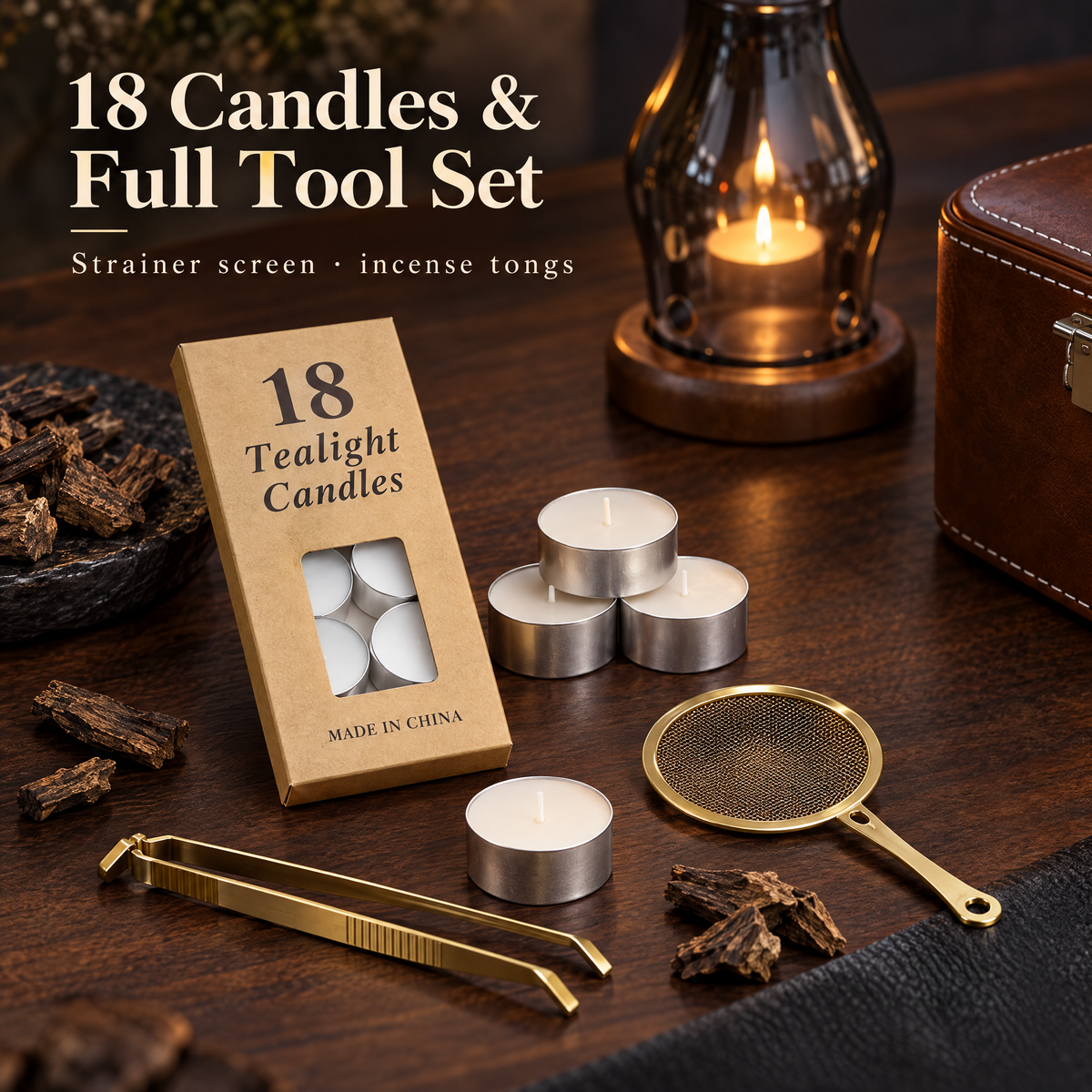 Business Incense Gift Box — Grey