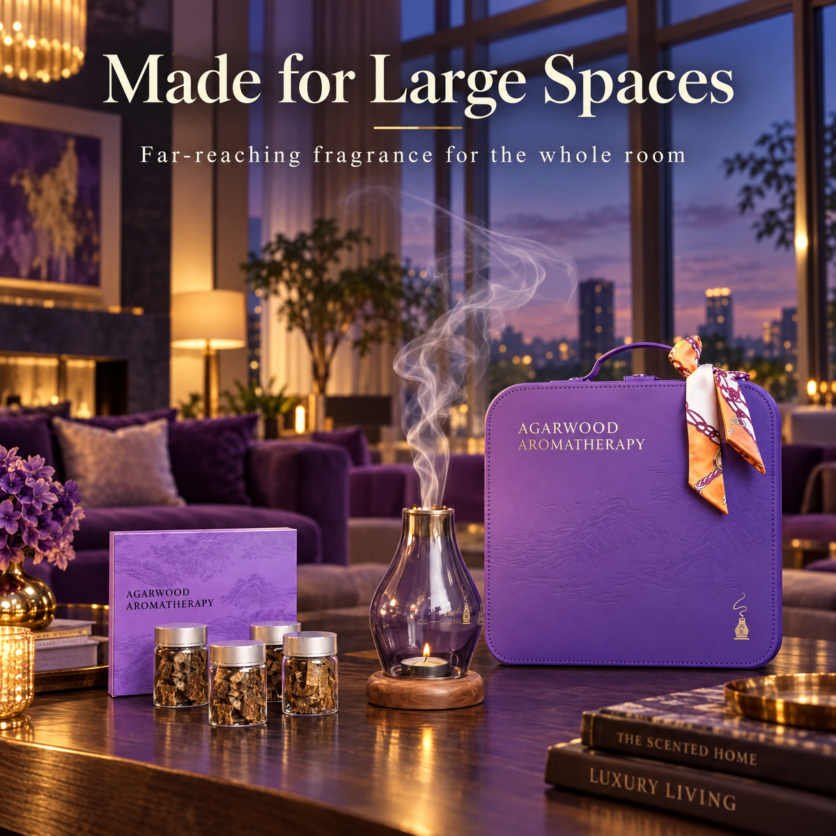 Purple East Agarwood Gift Box