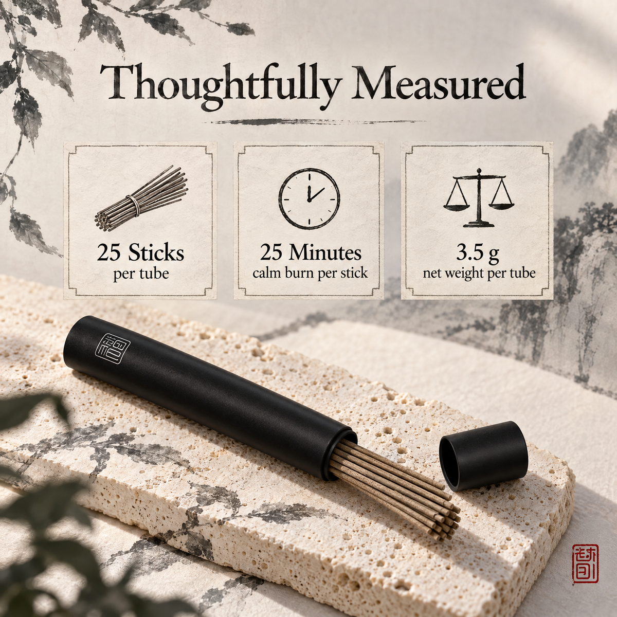 Qiongzhi · Diancang (Collection) — 3.5g Short Incense