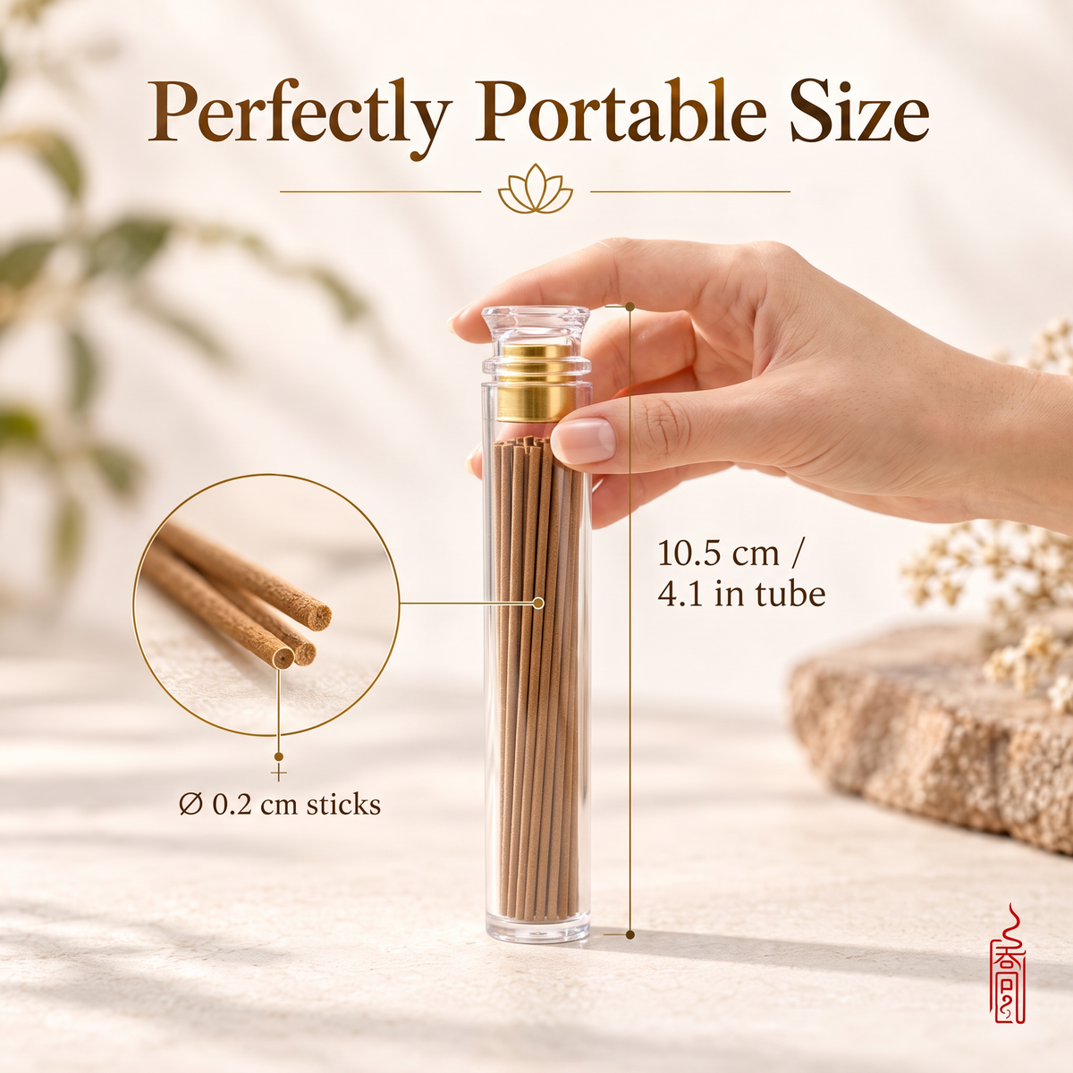 Qiongzhi · Benxiang (Original Fragrance) — 5g Short Incense
