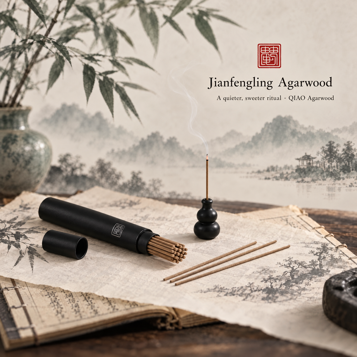 Qiongzhi · Diancang (Collection) — 3.5g Short Incense