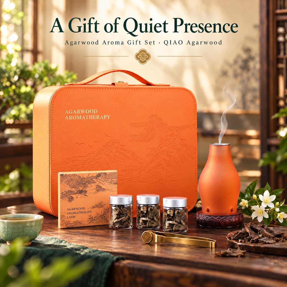 Hermès Orange Agarwood Gift Box