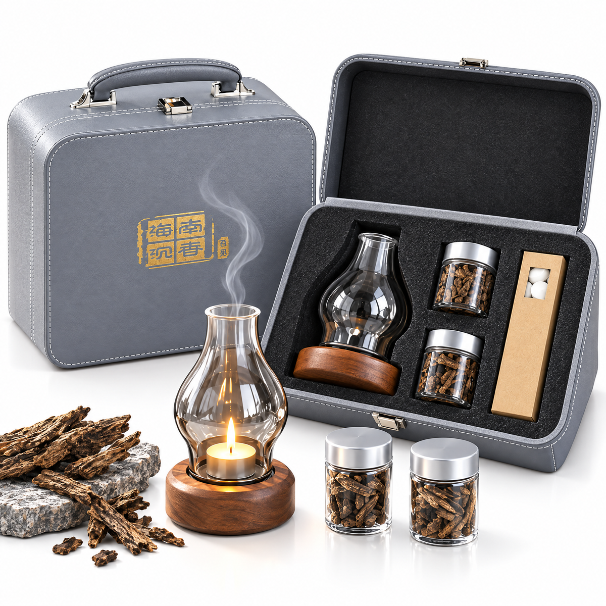 Business Incense Gift Box — Cool Grey